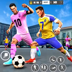 دانلود Street Soccer Futsal Game 5.1 - بازی فوتسال خیابانی اندروید + مود